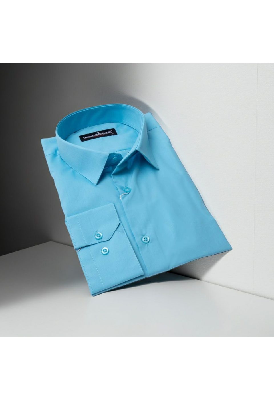 Slim Fit Uzun Kol Düz Renk Erkek Gömlek 3GMK310408062 - Giovanni Fratelli
