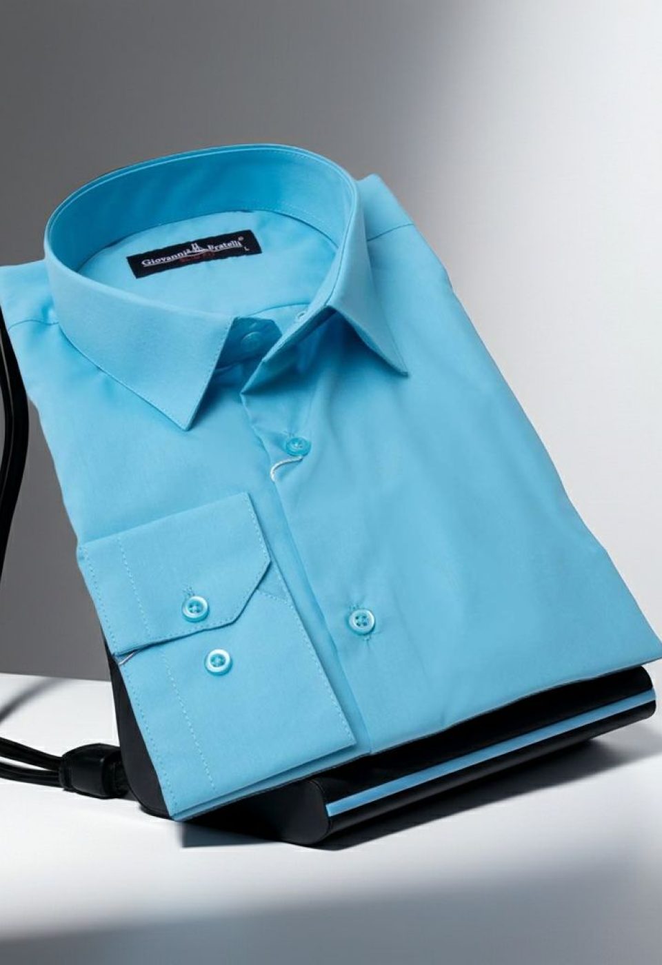 Slim Fit Uzun Kol Düz Renk Erkek Gömlek 3GMK310408062