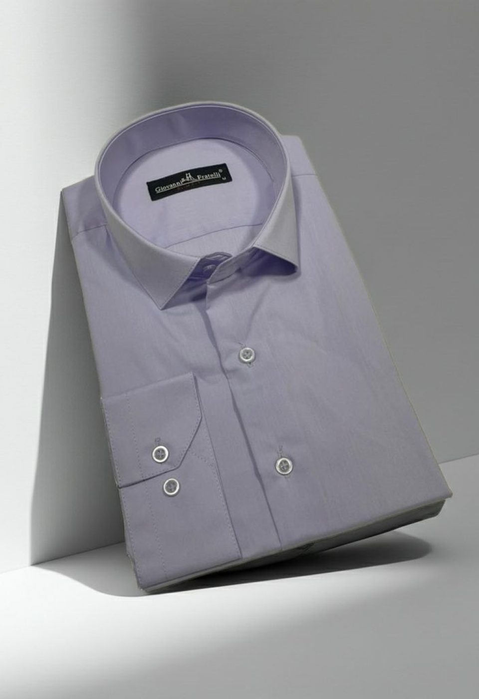 0408 CR 077 Slim Fit Uzun Kol Düz Renk Erkek Gömlek 3GMK310408077 - Giovanni Fratelli