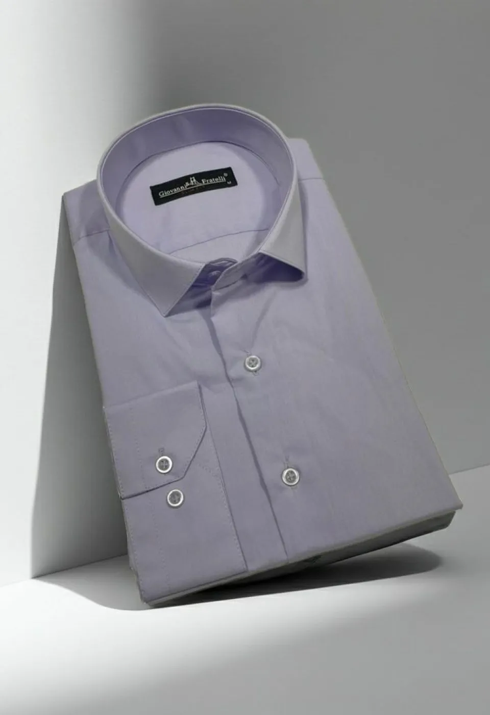 Slim Fit Uzun Kol Düz Renk Erkek Gömlek 3GMK310408077 - Giovanni Fratelli