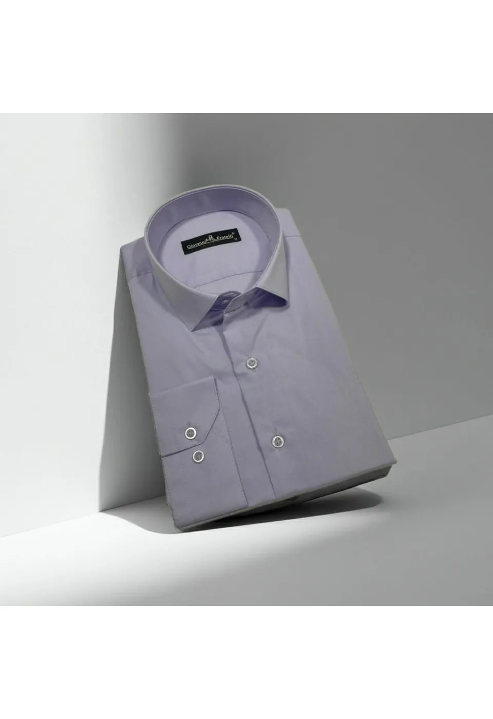 Slim Fit Uzun Kol Düz Renk Erkek Gömlek 3GMK310408077 - Giovanni Fratelli