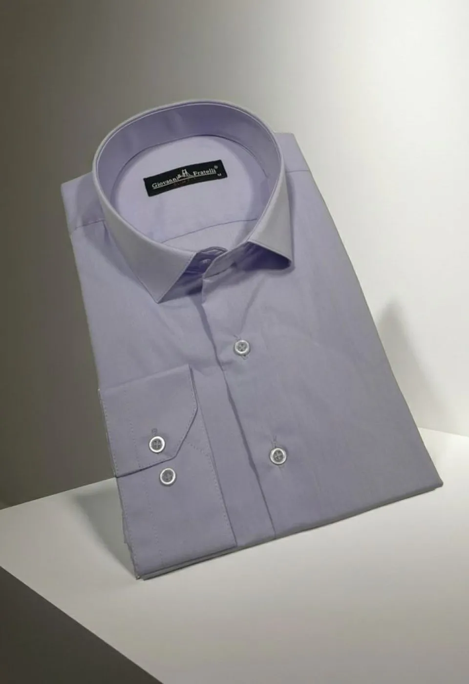 Slim Fit Uzun Kol Düz Renk Erkek Gömlek 3GMK310408077 - Giovanni Fratelli