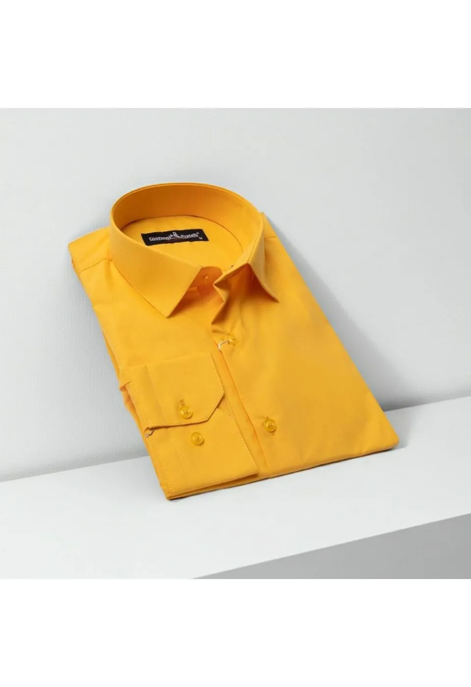 Slim Fit Uzun Kol Düz Renk Erkek Gömlek 3GMK310408078 - Giovanni Fratelli