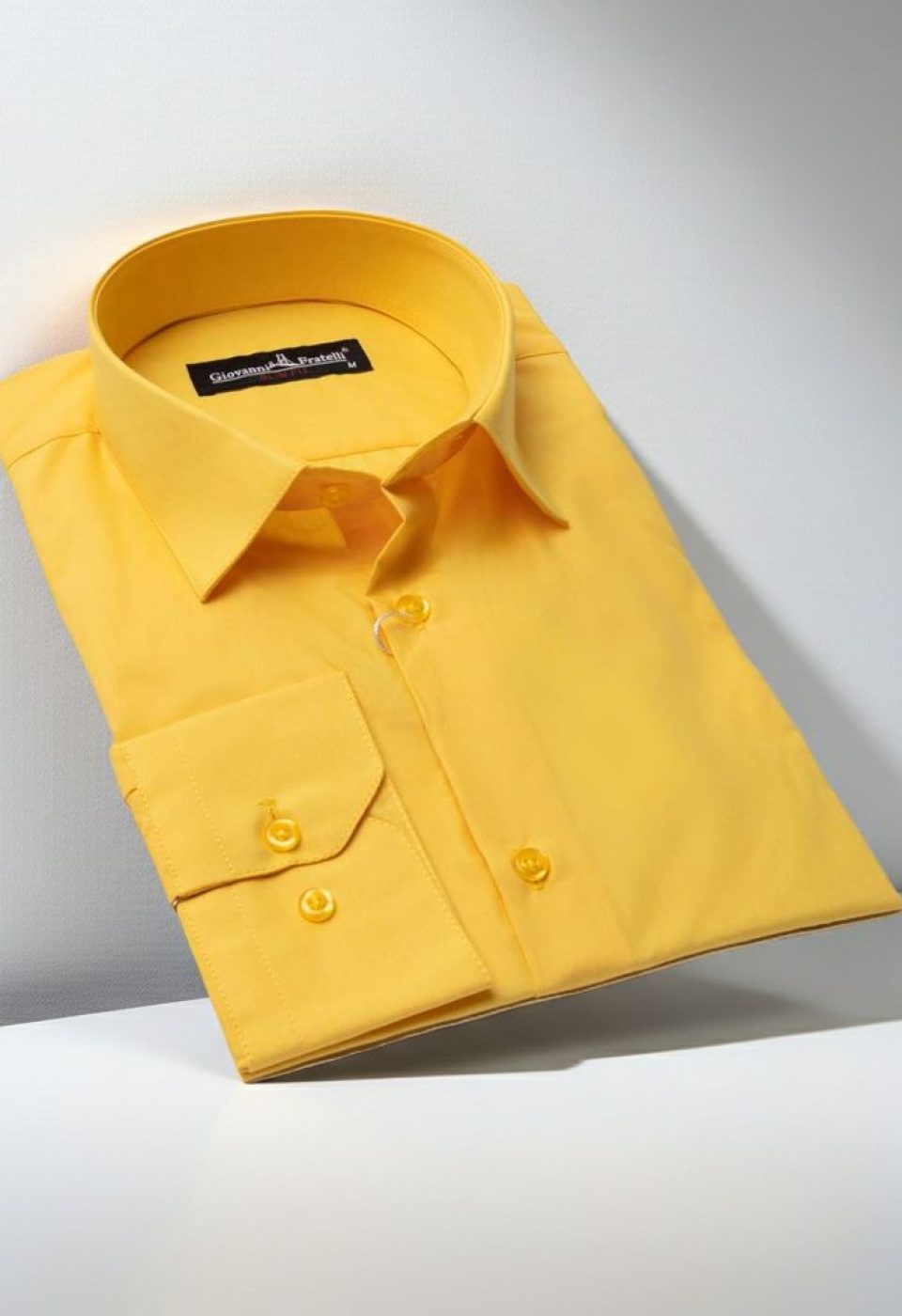 0408 CR 079 Slim Fit Uzun Kol Düz Renk Erkek Gömlek 3GMK310408079 - Giovanni Fratelli