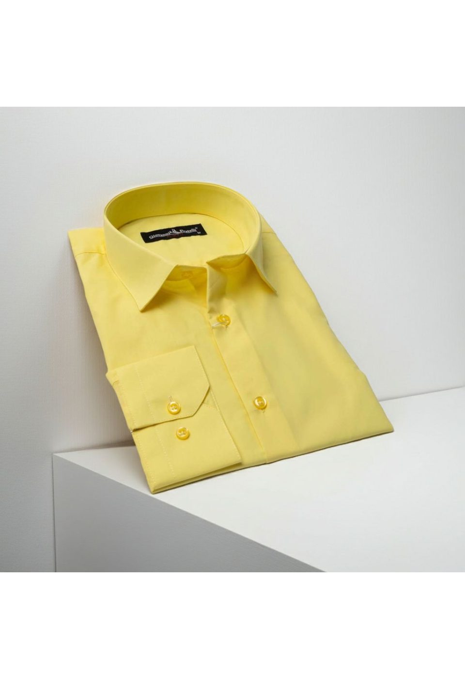 0408 CR 080 Slim Fit Uzun Kol Düz Renk Erkek Gömlek 3GMK310408080 - Giovanni Fratelli