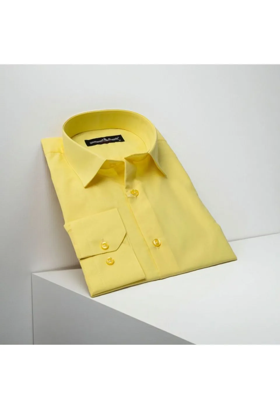Slim Fit Uzun Kol Düz Renk Erkek Gömlek 3GMK310408080 - Giovanni Fratelli