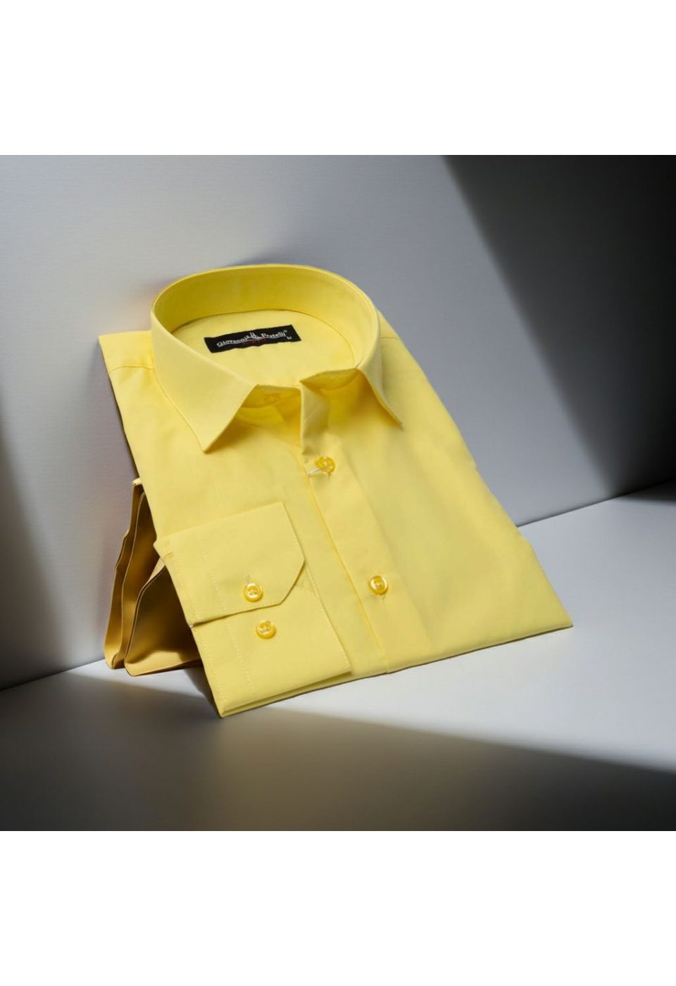 0408 CR 080 Slim Fit Uzun Kol Düz Renk Erkek Gömlek 3GMK310408080 - Giovanni Fratelli