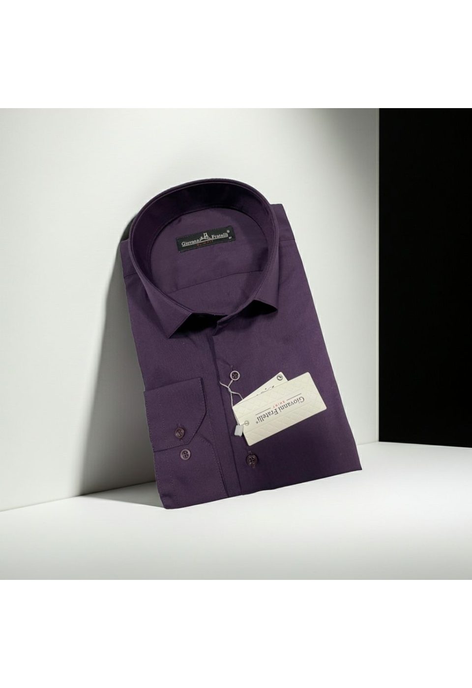 0408 CR 085 Slim Fit Uzun Kol Düz Renk Erkek Gömlek 3GMK310408085 - Giovanni Fratelli