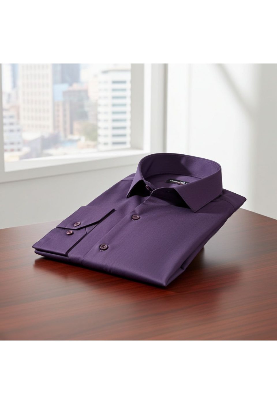 0408 CR 085 Slim Fit Uzun Kol Düz Renk Erkek Gömlek 3GMK310408085 - Giovanni Fratelli