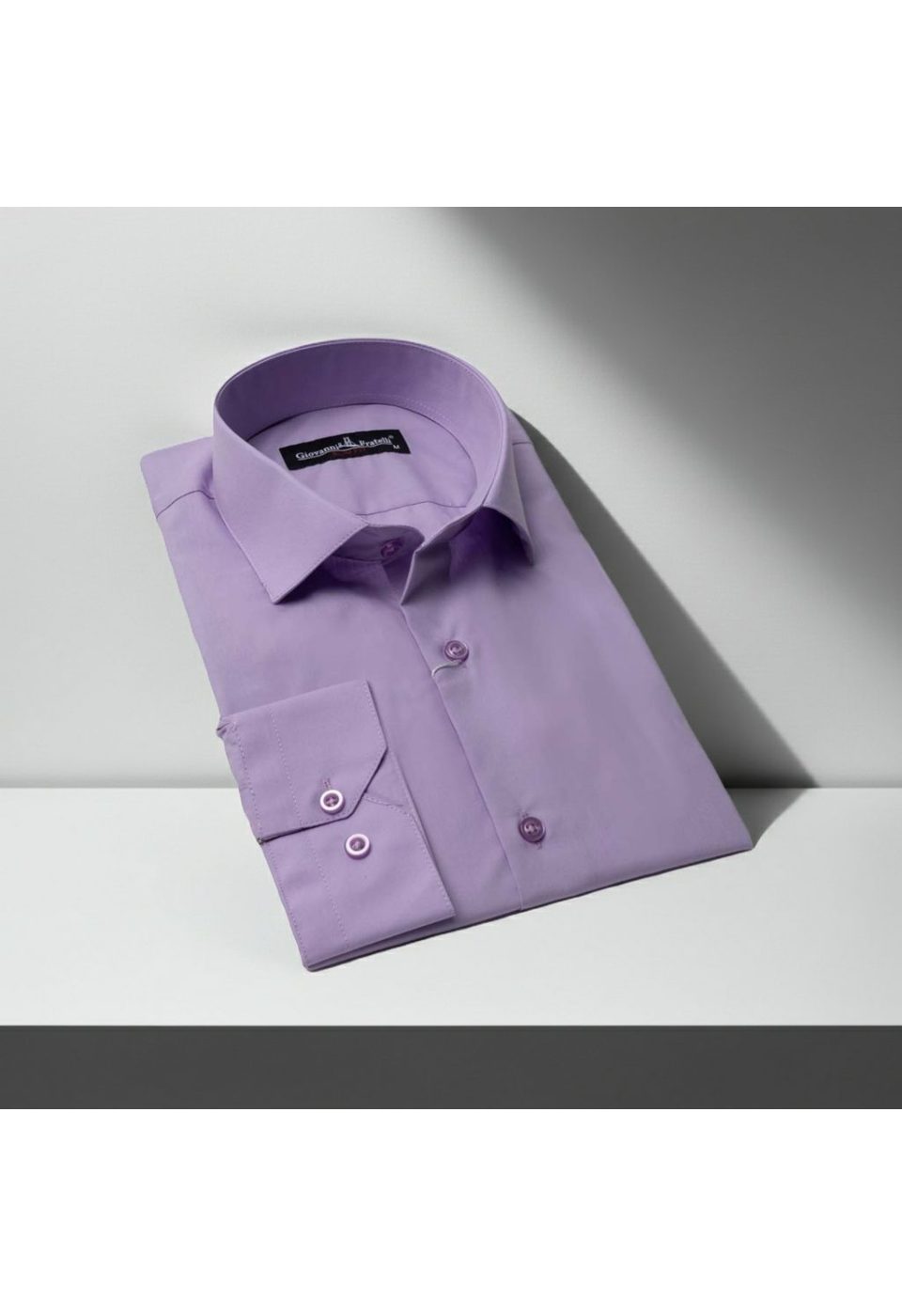 0408 CR 088 Slim Fit Uzun Kol Düz Renk Erkek Gömlek 3GMK310408088 - Giovanni Fratelli