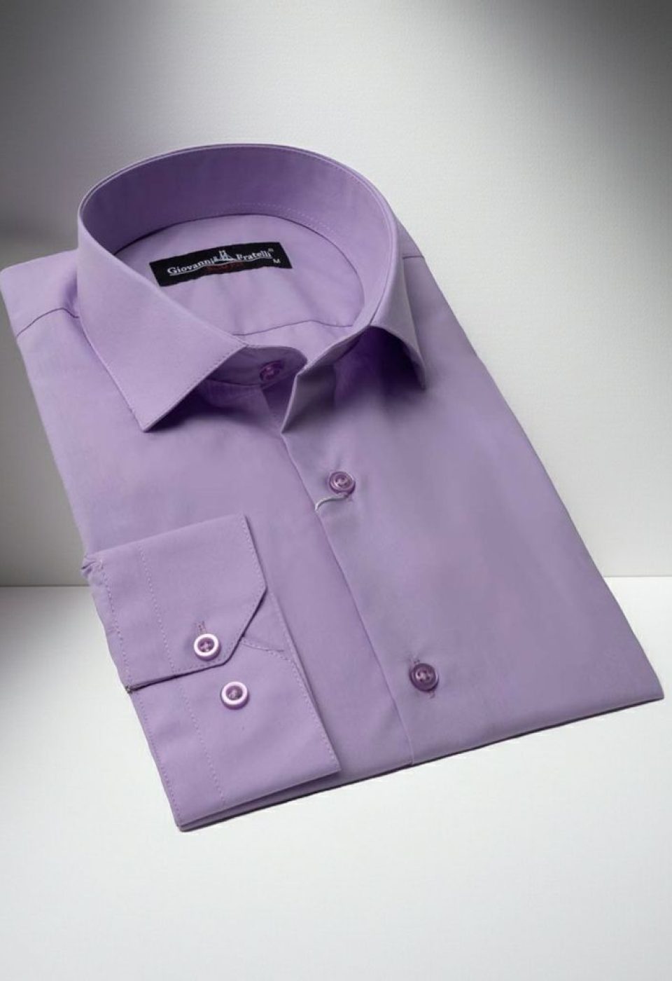 0408 CR 088 Slim Fit Uzun Kol Düz Renk Erkek Gömlek 3GMK310408088 - Giovanni Fratelli