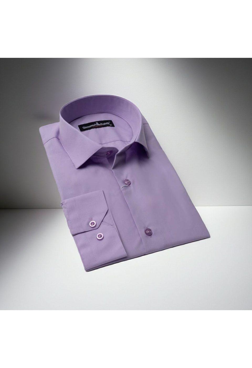 0408 CR 088 Slim Fit Uzun Kol Düz Renk Erkek Gömlek 3GMK310408088 - Giovanni Fratelli