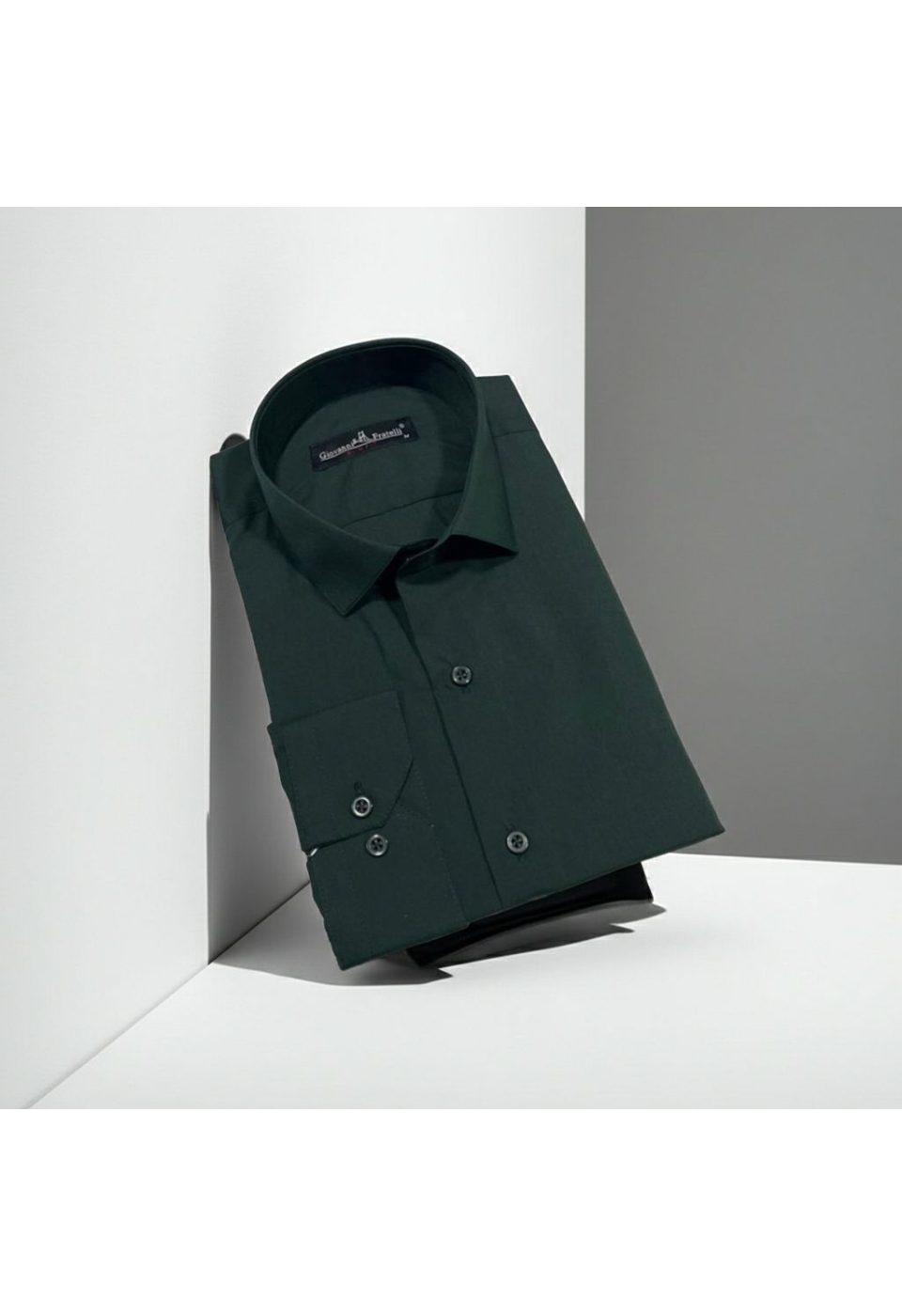 0408 CR 092 Slim Fit Uzun Kol Düz Renk Erkek Gömlek 3GMK310408092 - Giovanni Fratelli