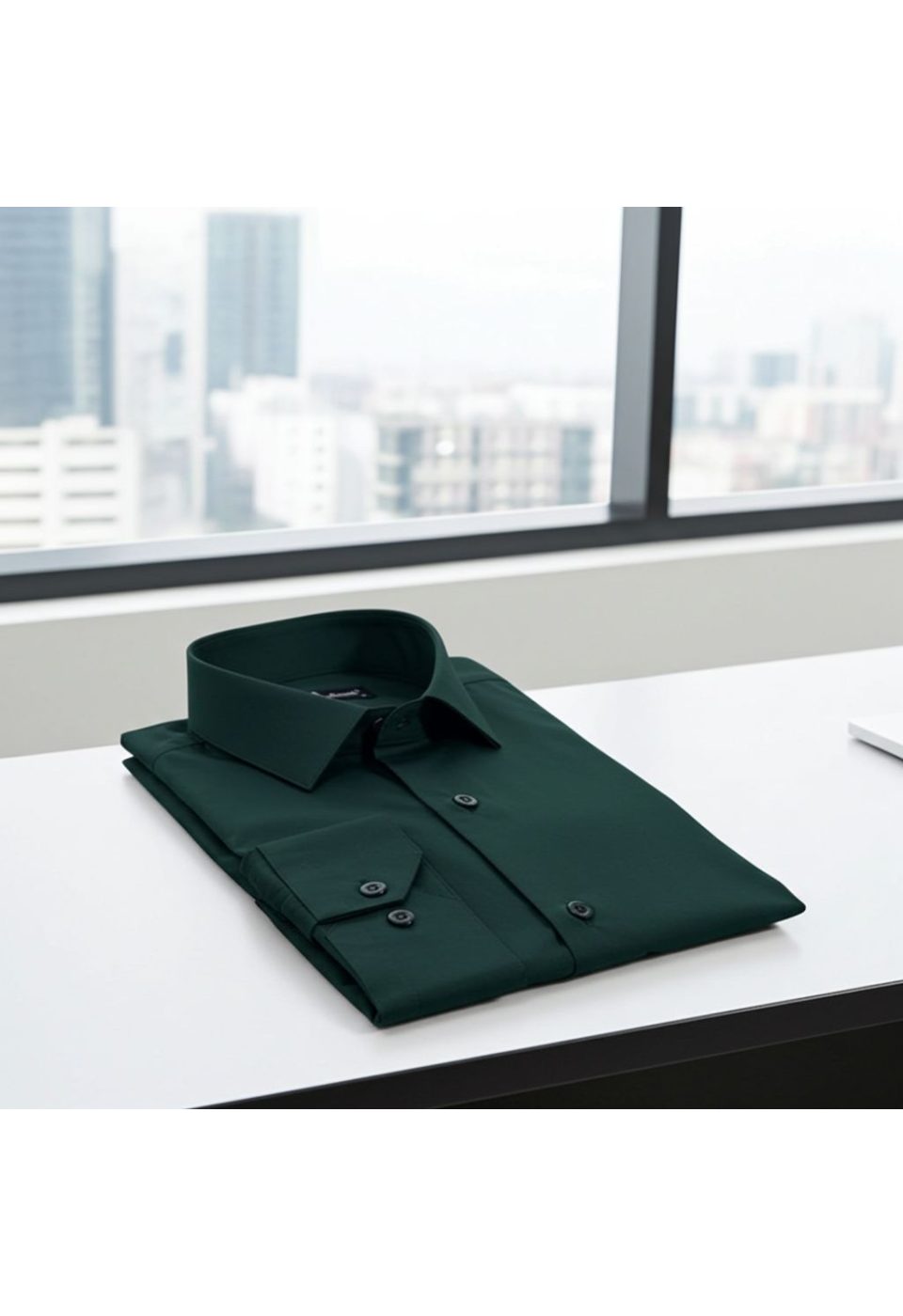0408 CR 092 Slim Fit Uzun Kol Düz Renk Erkek Gömlek 3GMK310408092 - Giovanni Fratelli