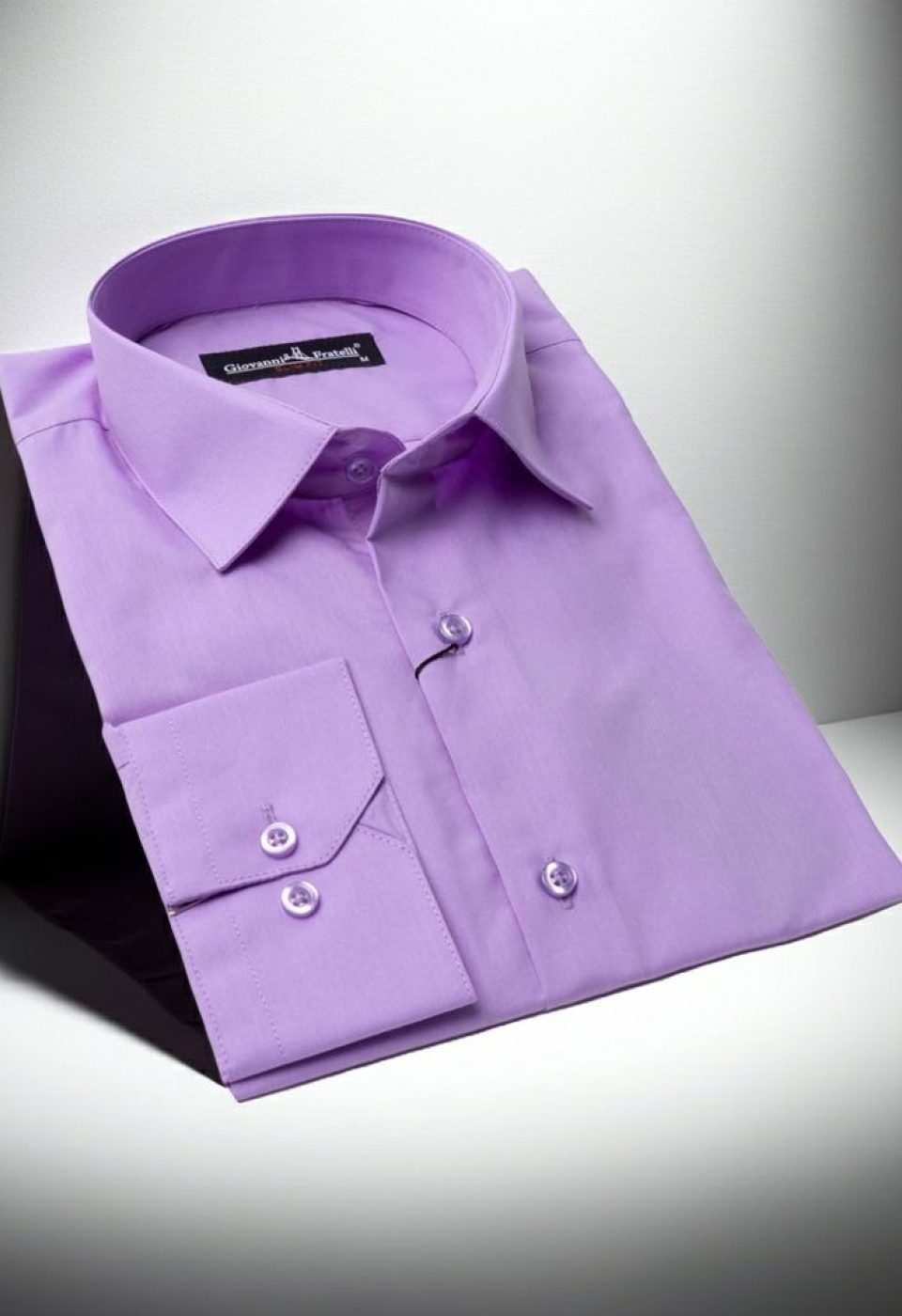 Slim Fit Uzun Kol Düz Renk Erkek Gömlek 3GMK310408110 - Giovanni Fratelli