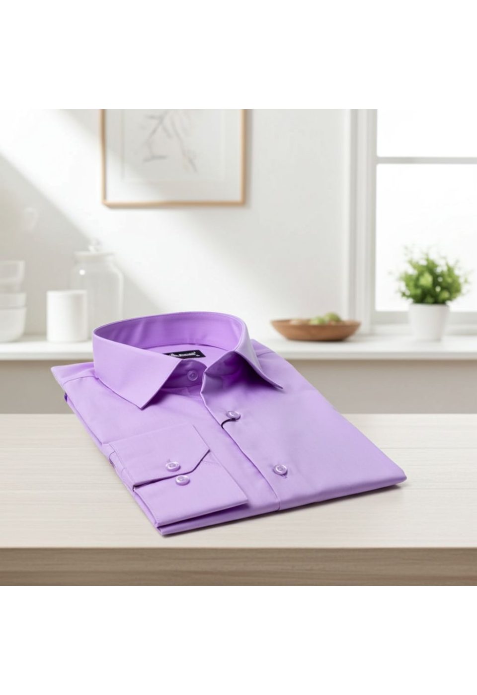 Slim Fit Uzun Kol Düz Renk Erkek Gömlek 3GMK310408110 - Giovanni Fratelli
