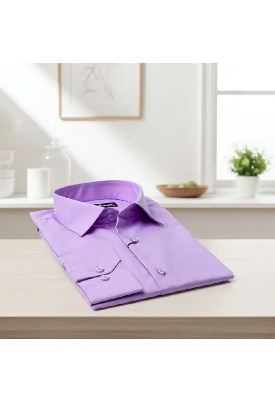 Slim Fit Uzun Kol Düz Renk Erkek Gömlek 3GMK310408110 - Giovanni Fratelli
