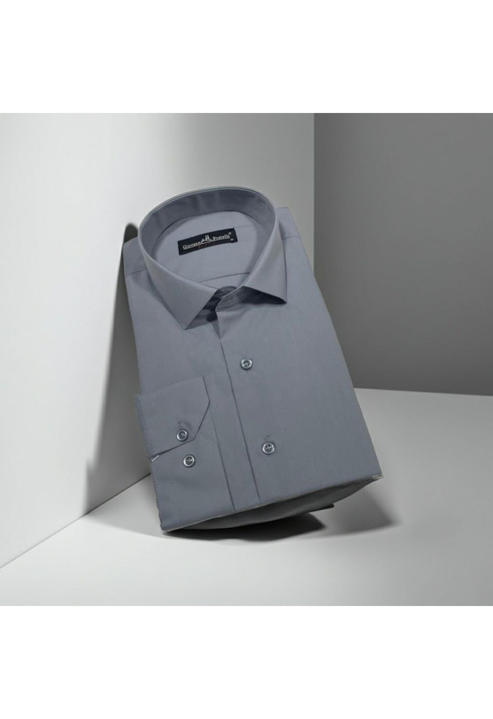 Slim Fit Uzun Kol Düz Renk Erkek Gömlek 3GMK310408206 - Giovanni Fratelli