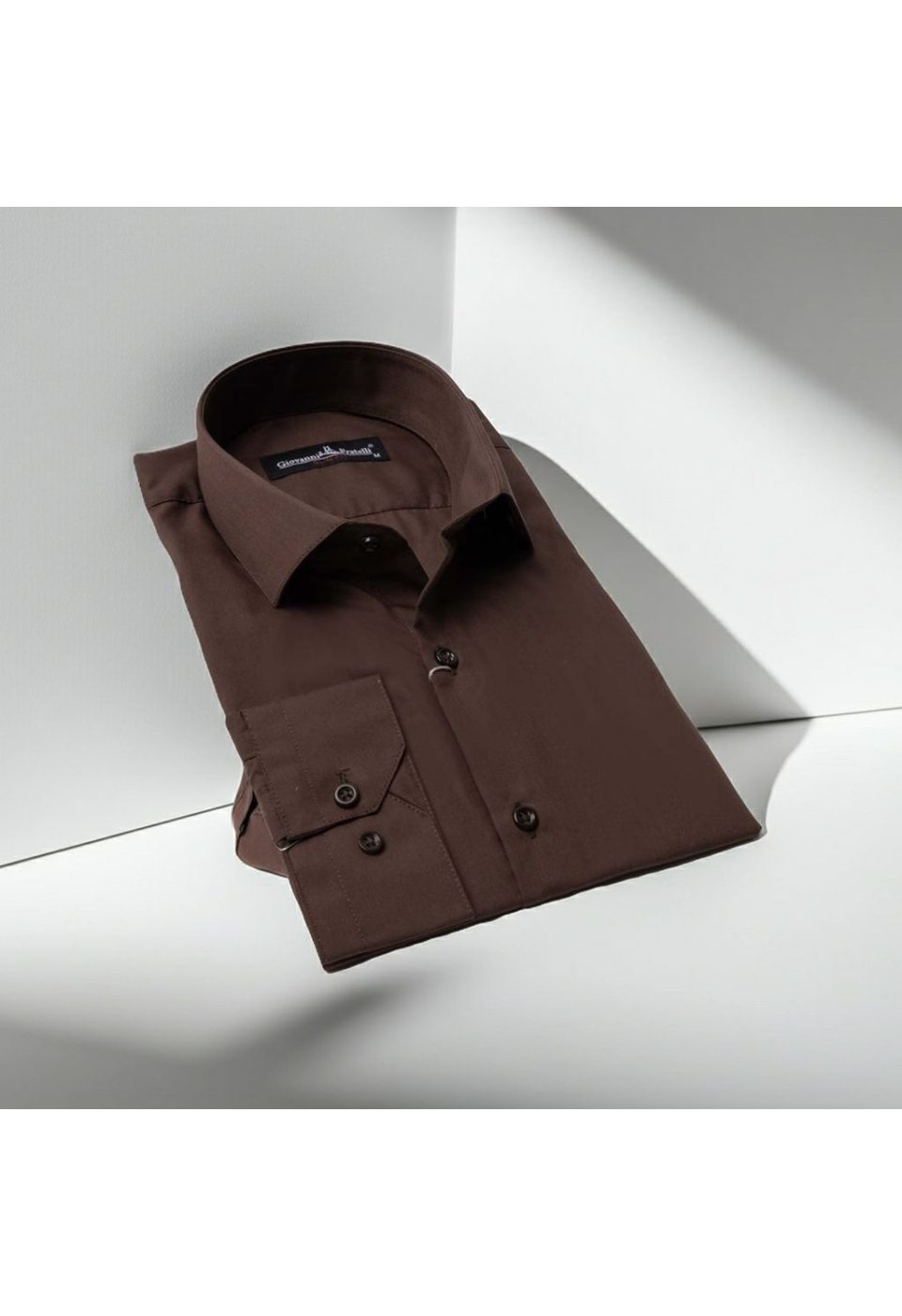Slim Fit Uzun Kol Düz Renk Erkek Gömlek 3GMK310408209 - Giovanni Fratelli