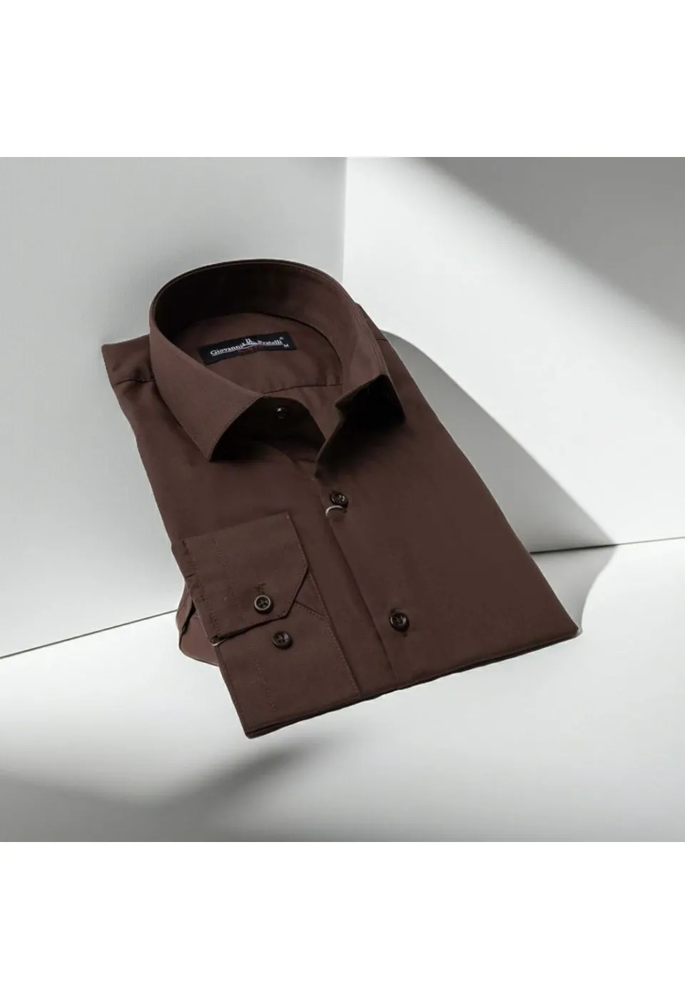 Slim Fit Uzun Kol Düz Renk Erkek Gömlek 3GMK310408209 - Giovanni Fratelli
