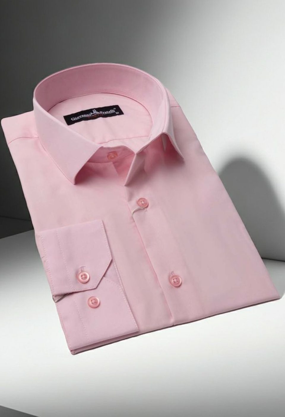 0408 CR 210 Slim Fit Uzun Kol Düz Renk Erkek Gömlek 3GMK310408210 - Giovanni Fratelli