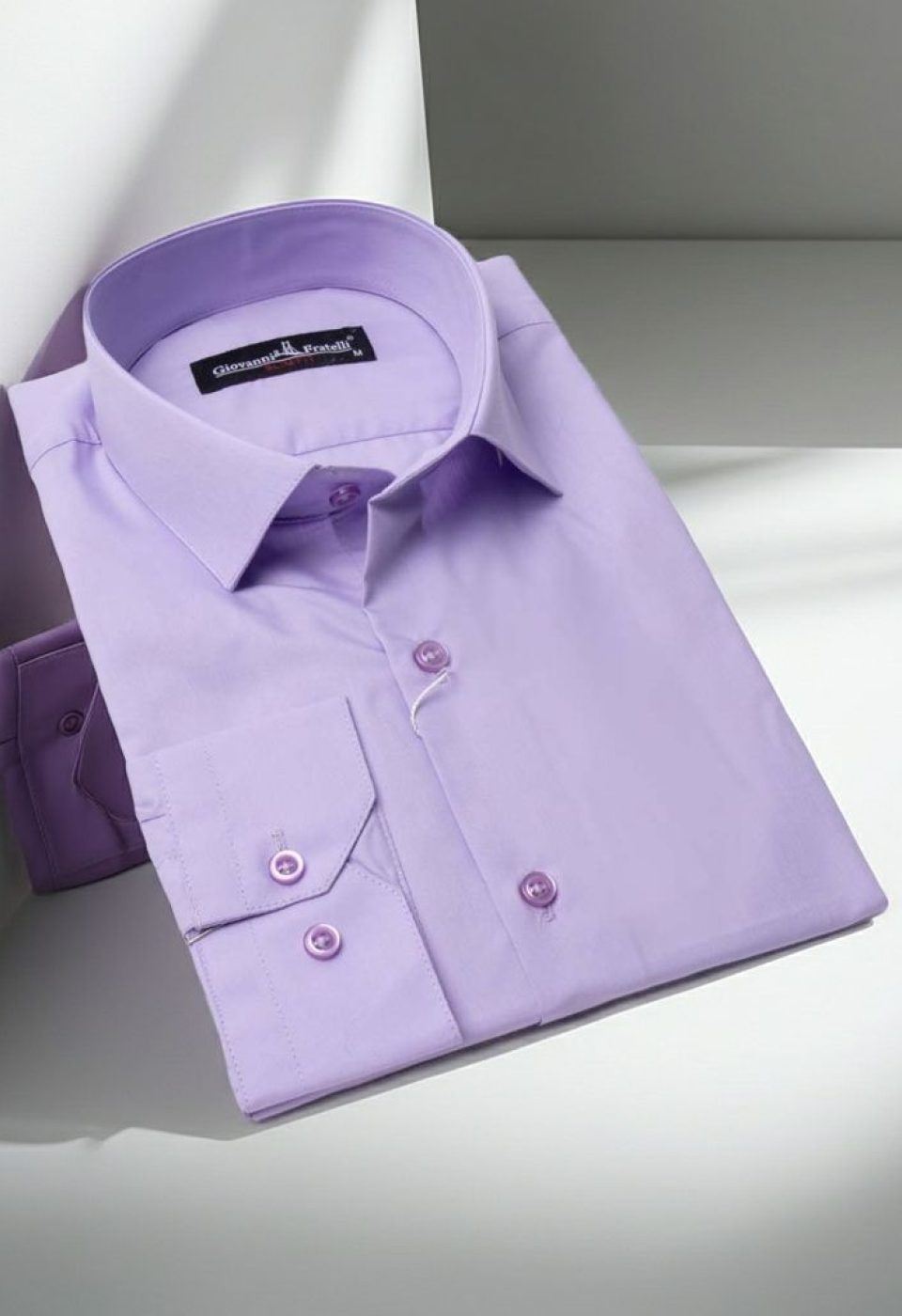 Slim Fit Uzun Kol Düz Renk Erkek Gömlek 3GMK310408211 - Giovanni Fratelli