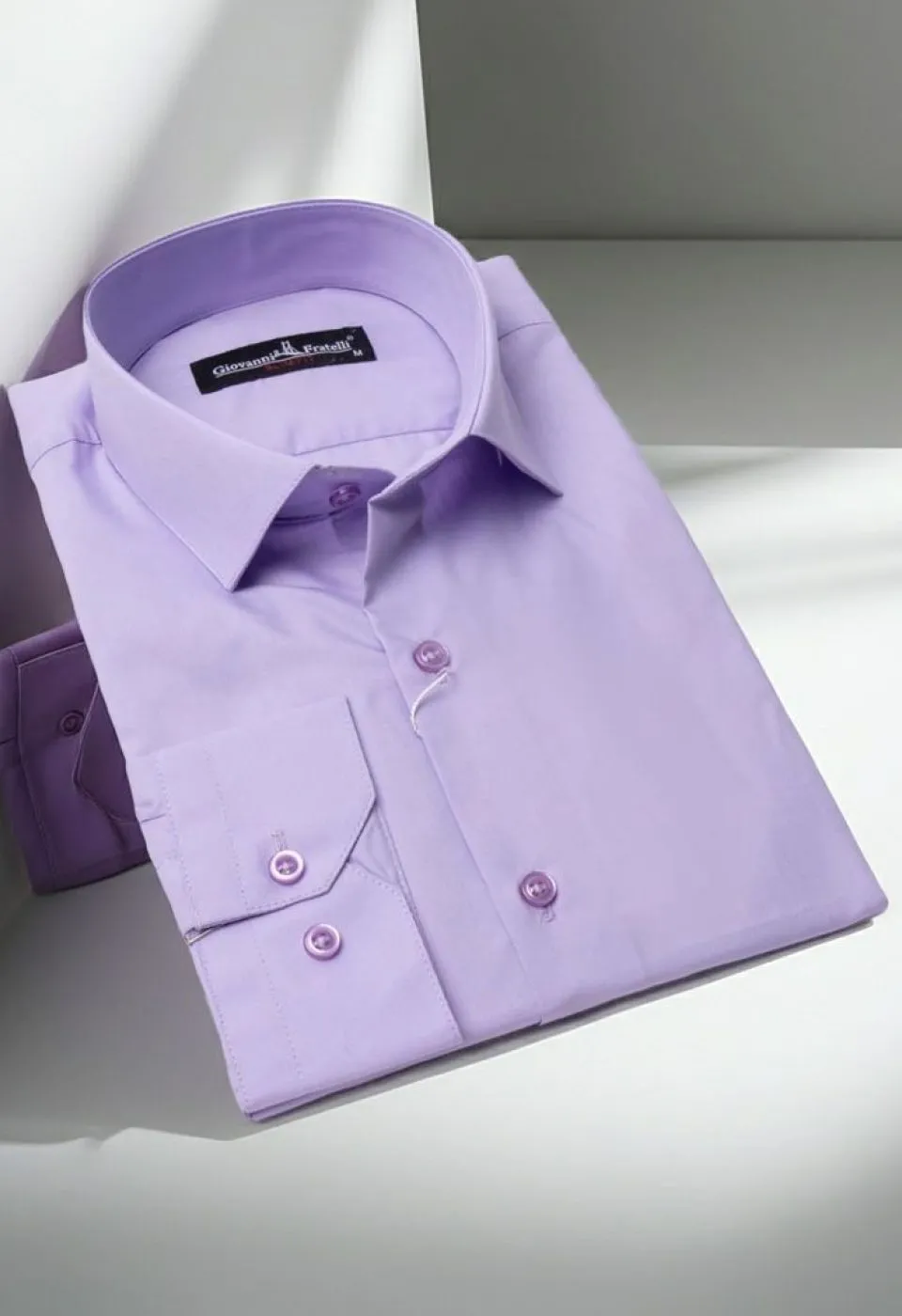 Slim Fit Uzun Kol Düz Renk Erkek Gömlek 3GMK310408211 - Giovanni Fratelli