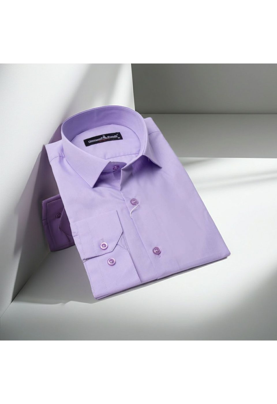 Slim Fit Uzun Kol Düz Renk Erkek Gömlek 3GMK310408211 - Giovanni Fratelli