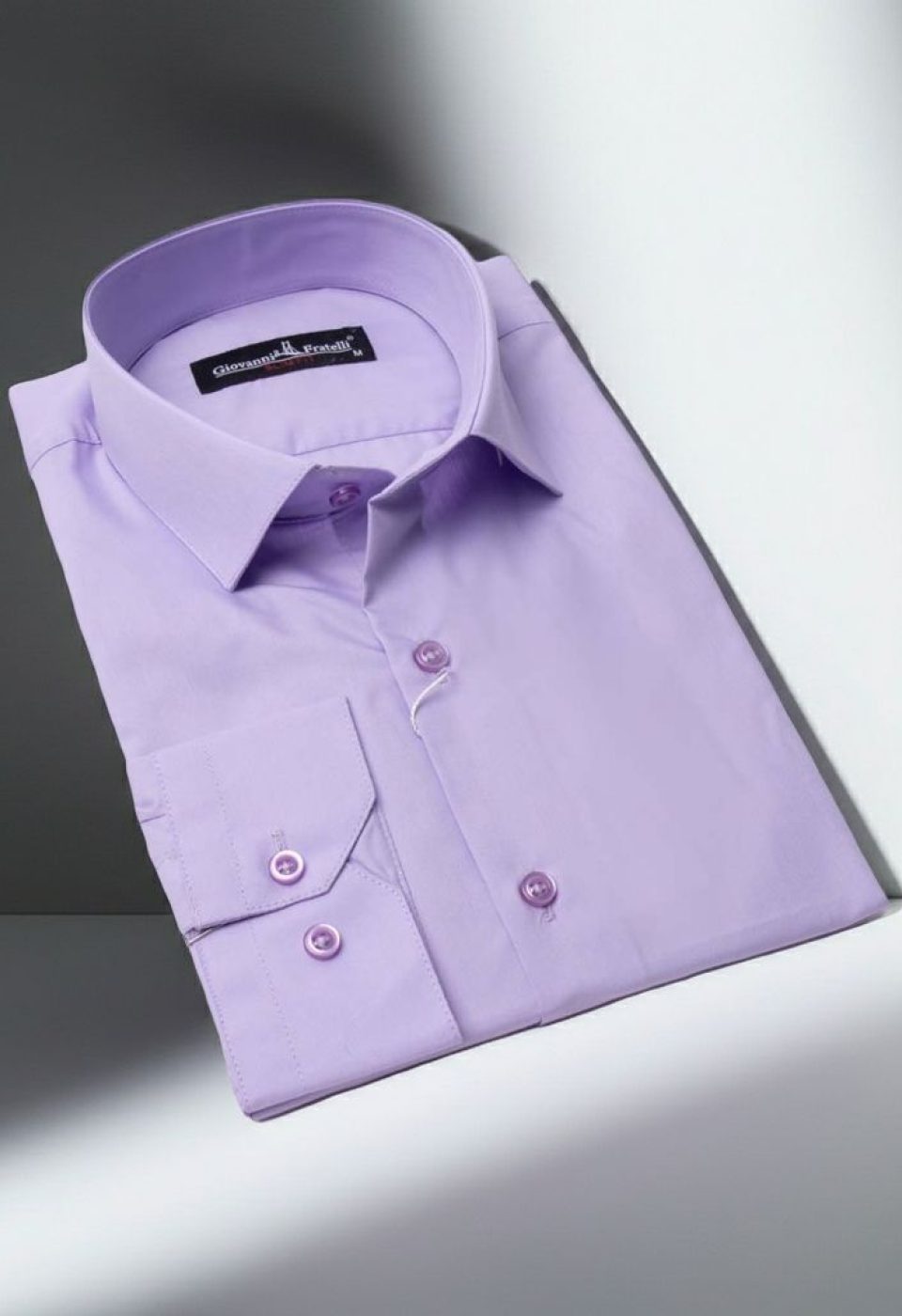 Slim Fit Uzun Kol Düz Renk Erkek Gömlek 3GMK310408211 - Giovanni Fratelli