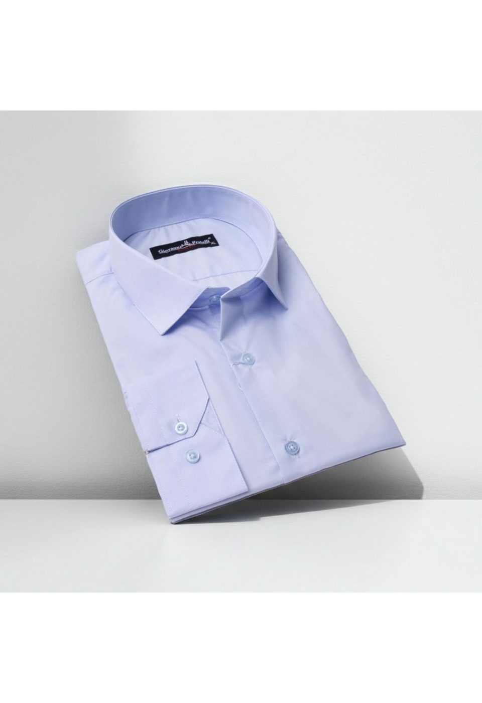 0408 CR 213 Slim Fit Uzun Kol Düz Renk Erkek Gömlek 3GMK310408213 - Giovanni Fratelli
