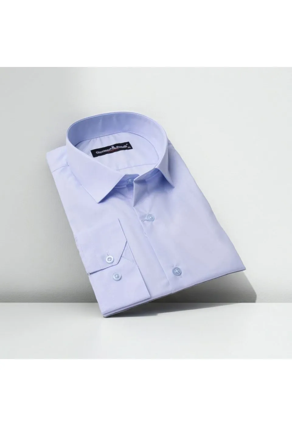 Slim Fit Uzun Kol Düz Renk Erkek Gömlek 3GMK310408213 - Giovanni Fratelli