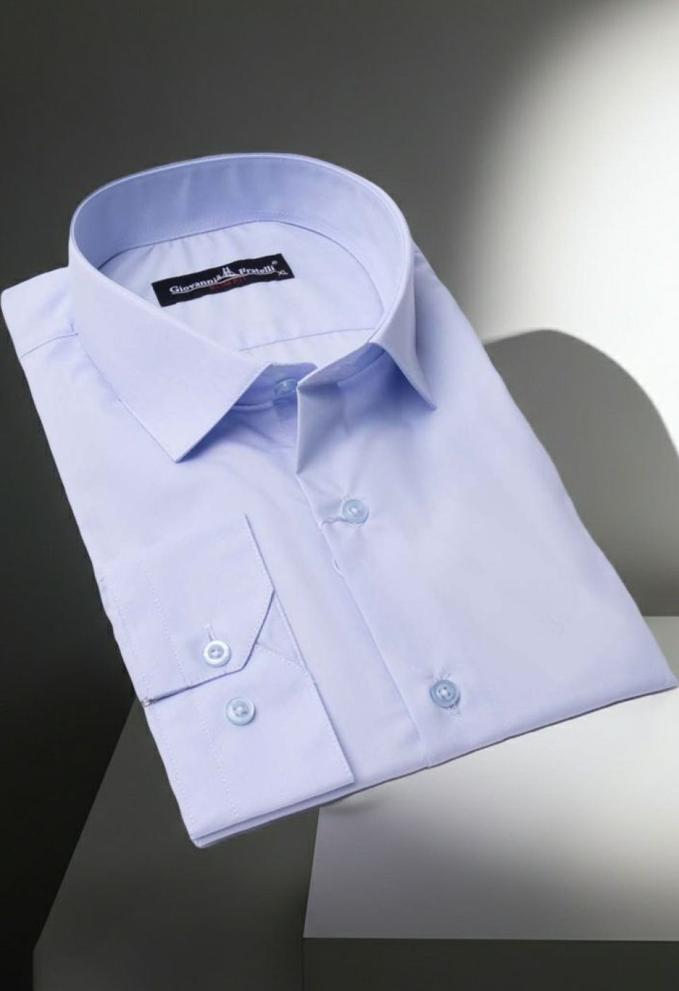 0408 CR 213 Slim Fit Uzun Kol Düz Renk Erkek Gömlek 3GMK310408213 - Giovanni Fratelli