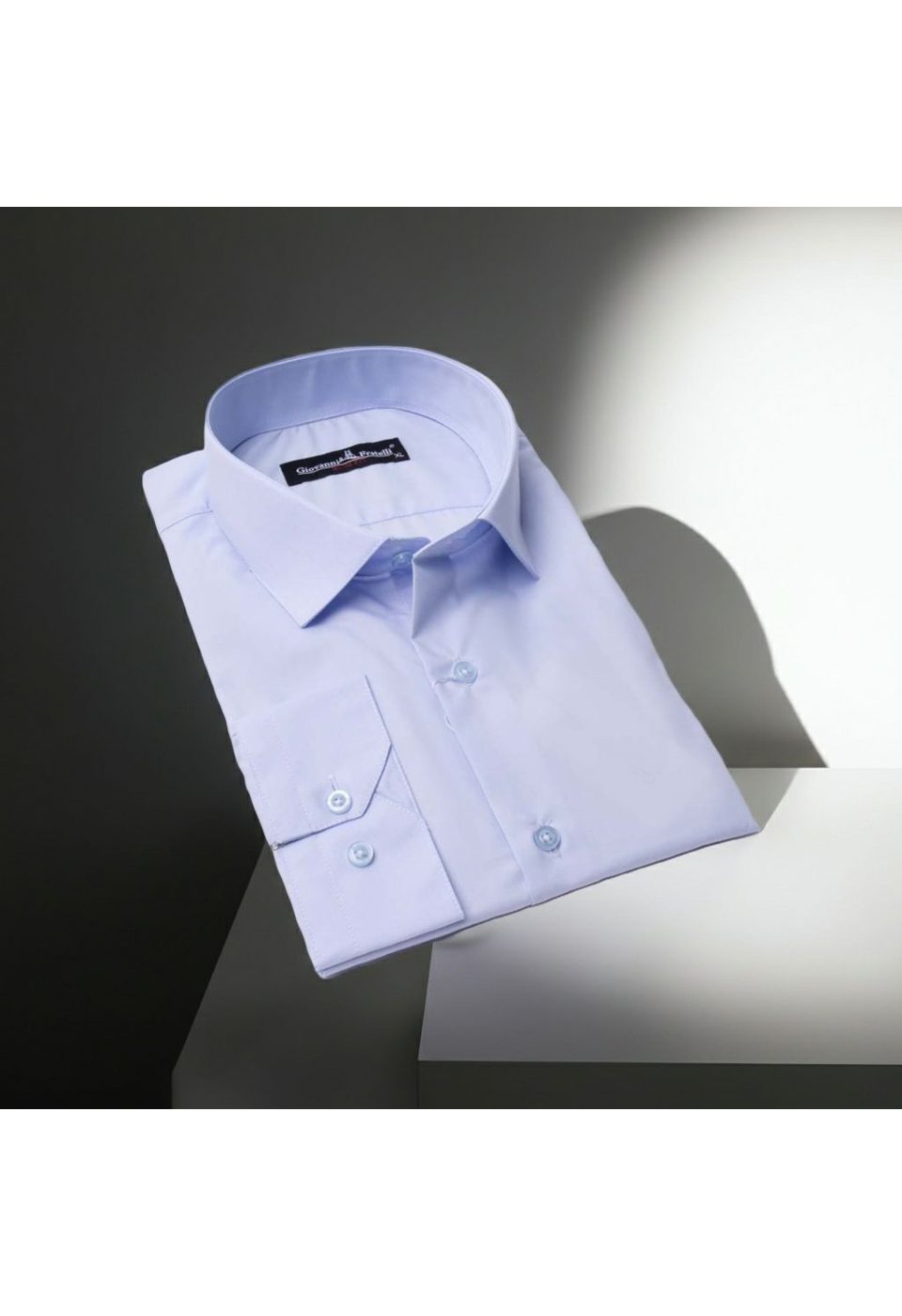 0408 CR 213 Slim Fit Uzun Kol Düz Renk Erkek Gömlek 3GMK310408213 - Giovanni Fratelli