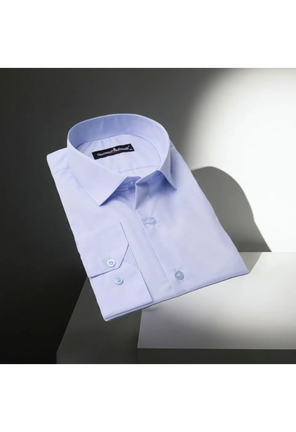 Slim Fit Uzun Kol Düz Renk Erkek Gömlek 3GMK310408213 - Giovanni Fratelli