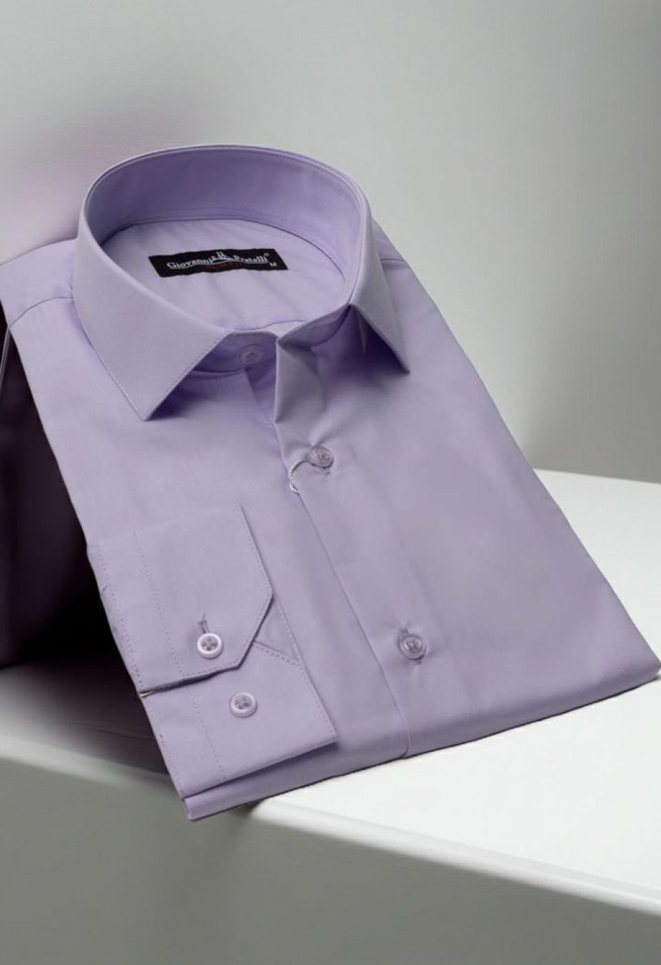 Slim Fit Uzun Kol Düz Renk Erkek Gömlek 3GMK310408215 - Giovanni Fratelli