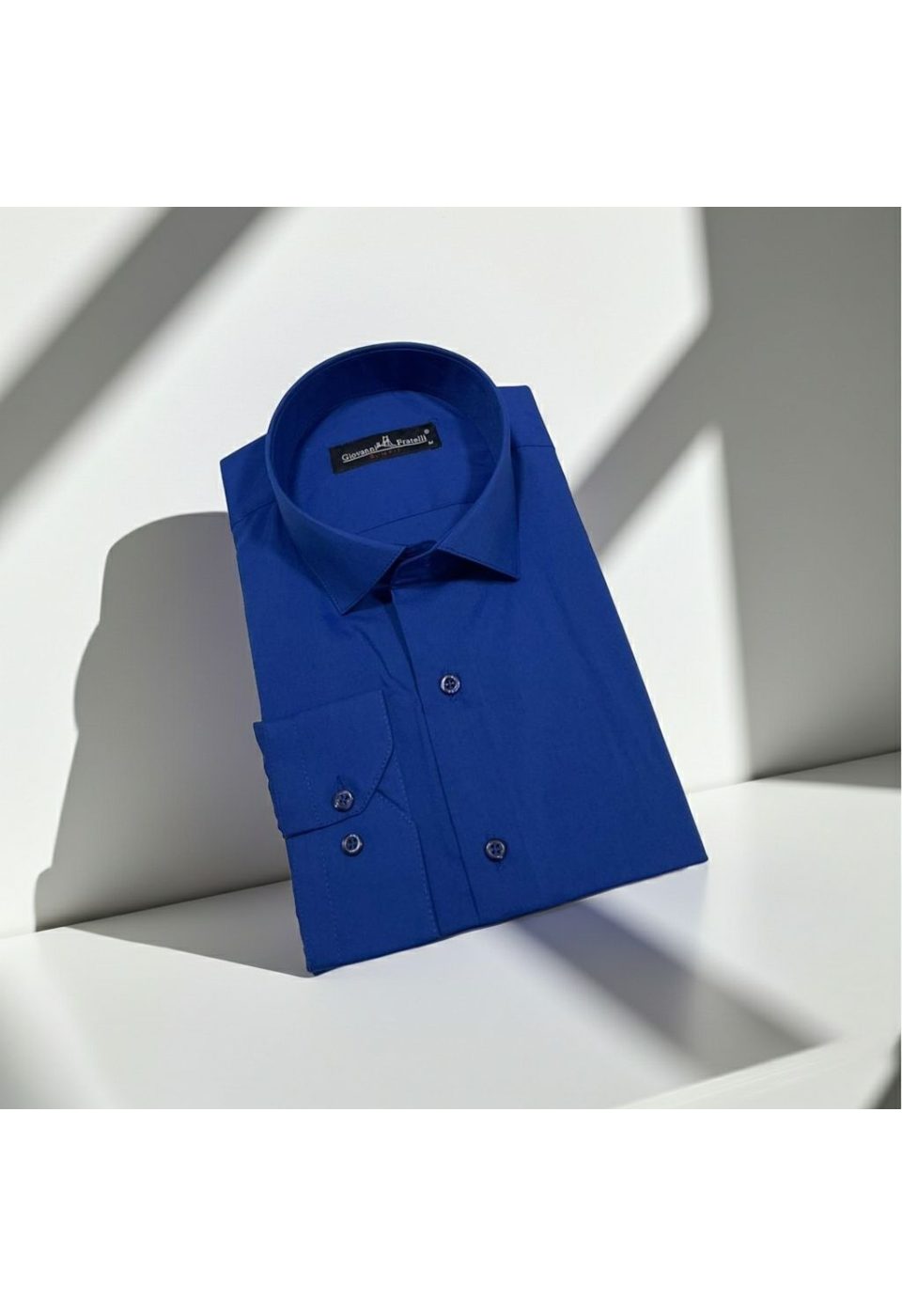 0408 CR 217 Slim Fit Uzun Kol Düz Renk Erkek Gömlek 3GMK310408217 - Giovanni Fratelli