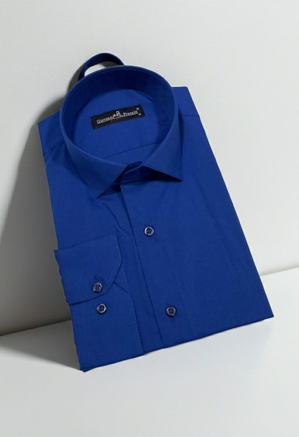 0408 CR 217 Slim Fit Uzun Kol Düz Renk Erkek Gömlek 3GMK310408217 - Giovanni Fratelli