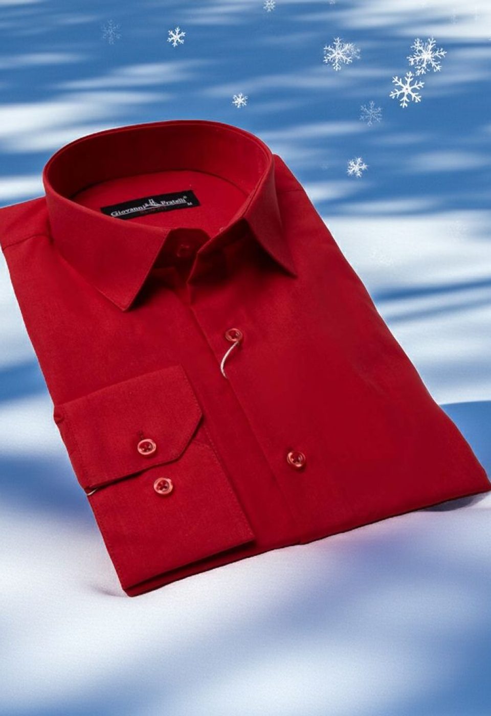 0408 CR 219 Slim Fit Uzun Kol Düz Renk Erkek Gömlek 3GMK310408219 - Giovanni Fratelli