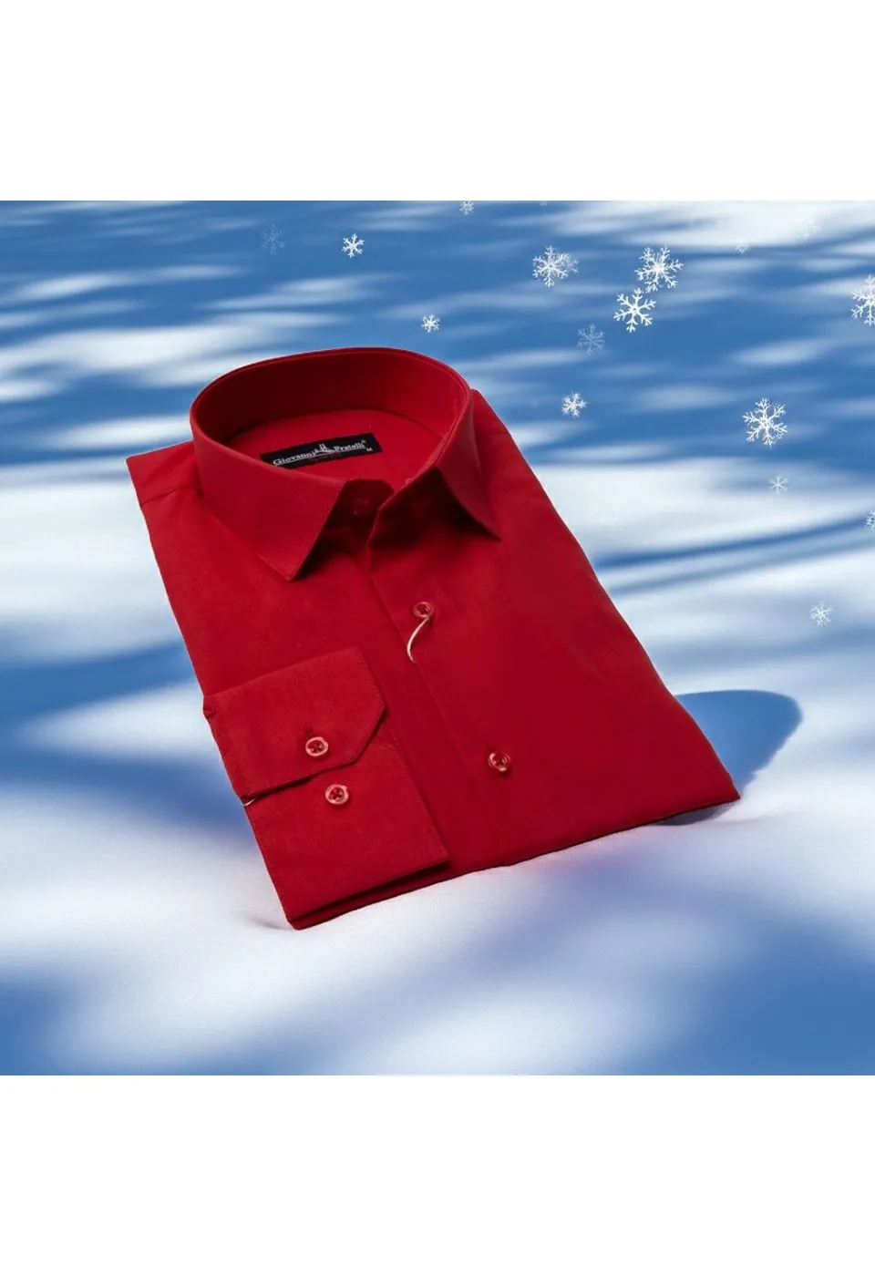 Slim Fit Uzun Kol Düz Renk Erkek Gömlek 3GMK310408219 - Giovanni Fratelli