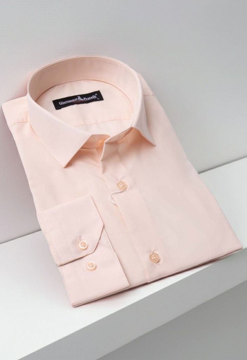 Slim Fit Uzun Kol Düz Renk Erkek Gömlek 3GMK310408A45