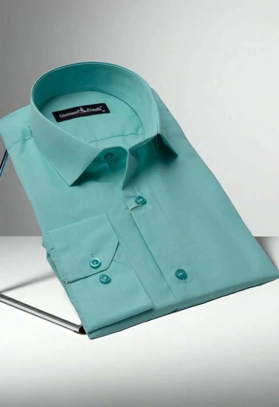 Slim Fit Uzun Kol Düz Renk Erkek Gömlek 3GMK310408B07 - Giovanni Fratelli