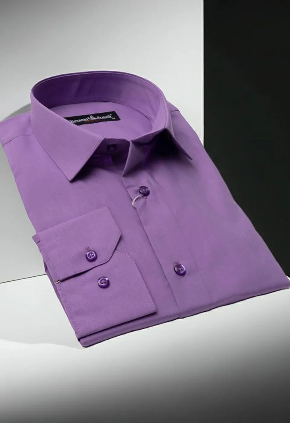 Slim Fit Uzun Kol Düz Renk Erkek Gömlek 3GMK310408B16