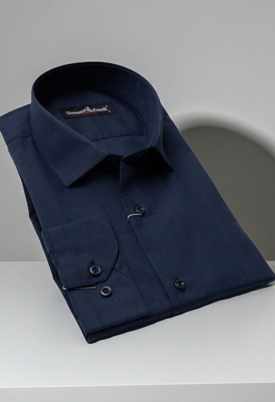 Slim Fit Uzun Kol Düz Renk Erkek Gömlek 3GMK310408B173