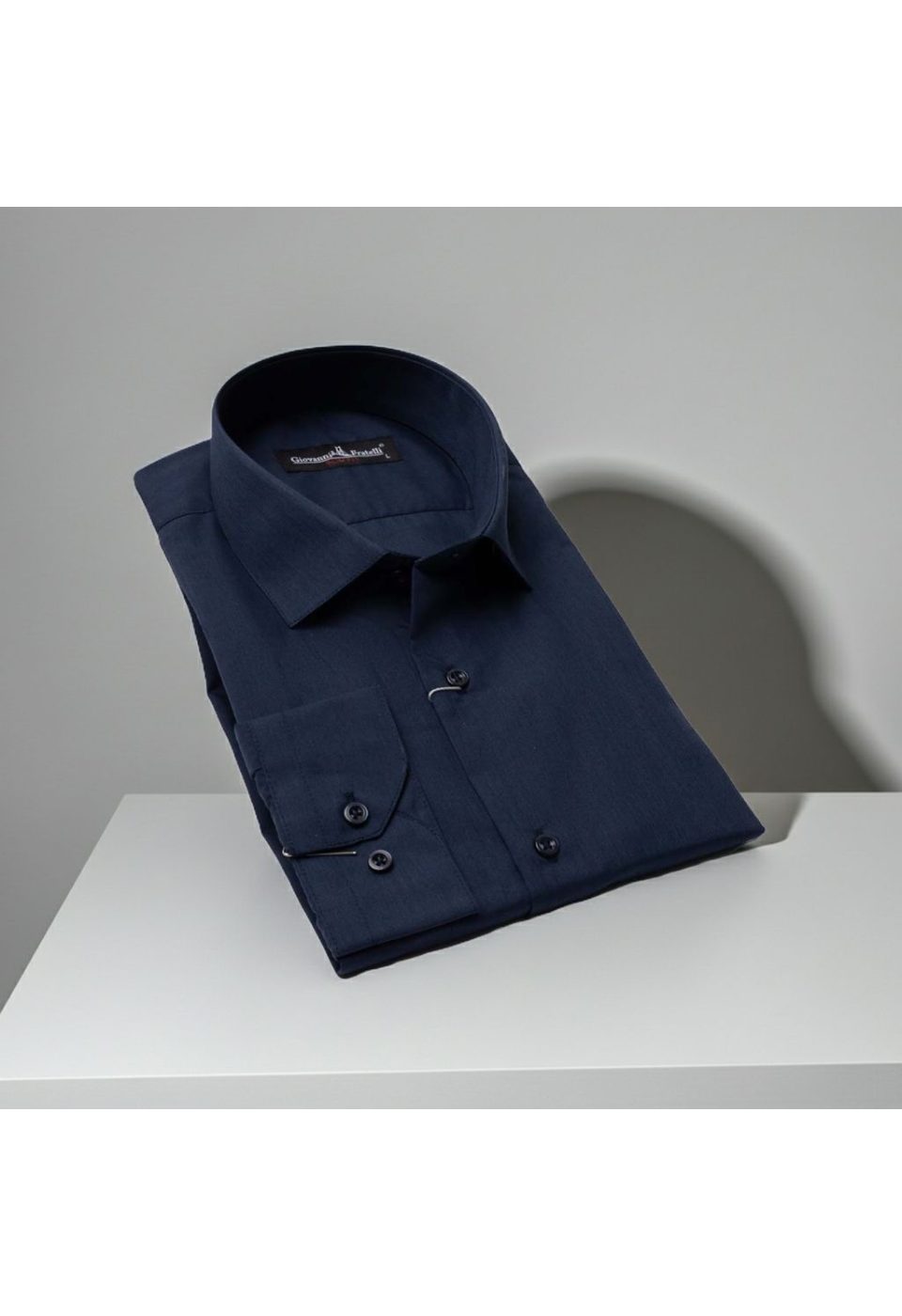 Slim Fit Uzun Kol Düz Renk Erkek Gömlek 3GMK310408B173 - Giovanni Fratelli
