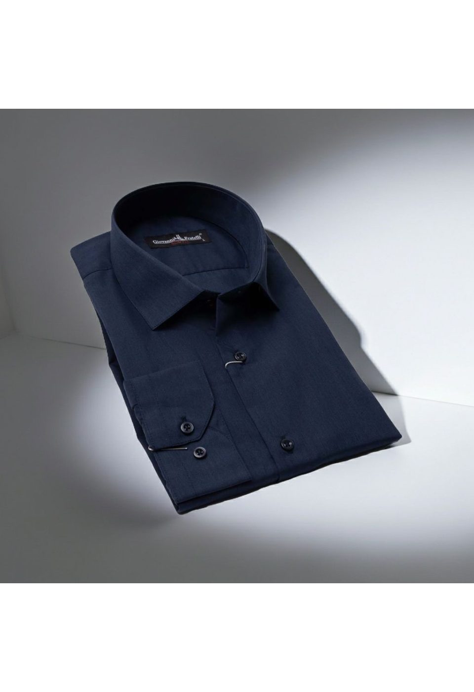 Slim Fit Uzun Kol Düz Renk Erkek Gömlek 3GMK310408B173 - Giovanni Fratelli