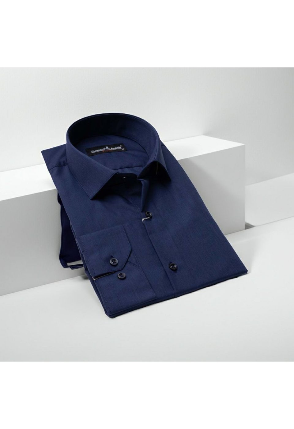 Slim Fit Uzun Kol Düz Renk Erkek Gömlek 3GMK310408B186 - Giovanni Fratelli