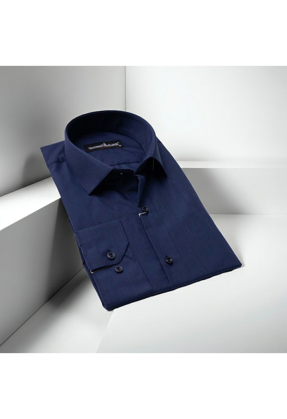 Slim Fit Uzun Kol Düz Renk Erkek Gömlek 3GMK310408B186 - Giovanni Fratelli