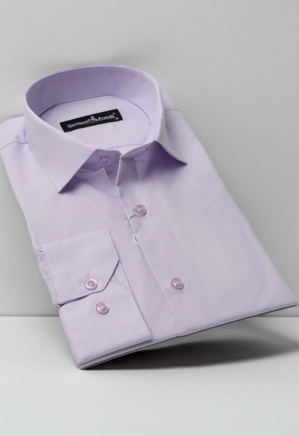 0408 CR B192 Slim Fit Uzun Kol Düz Renk Erkek Gömlek 3GMK310408B192 - Giovanni Fratelli