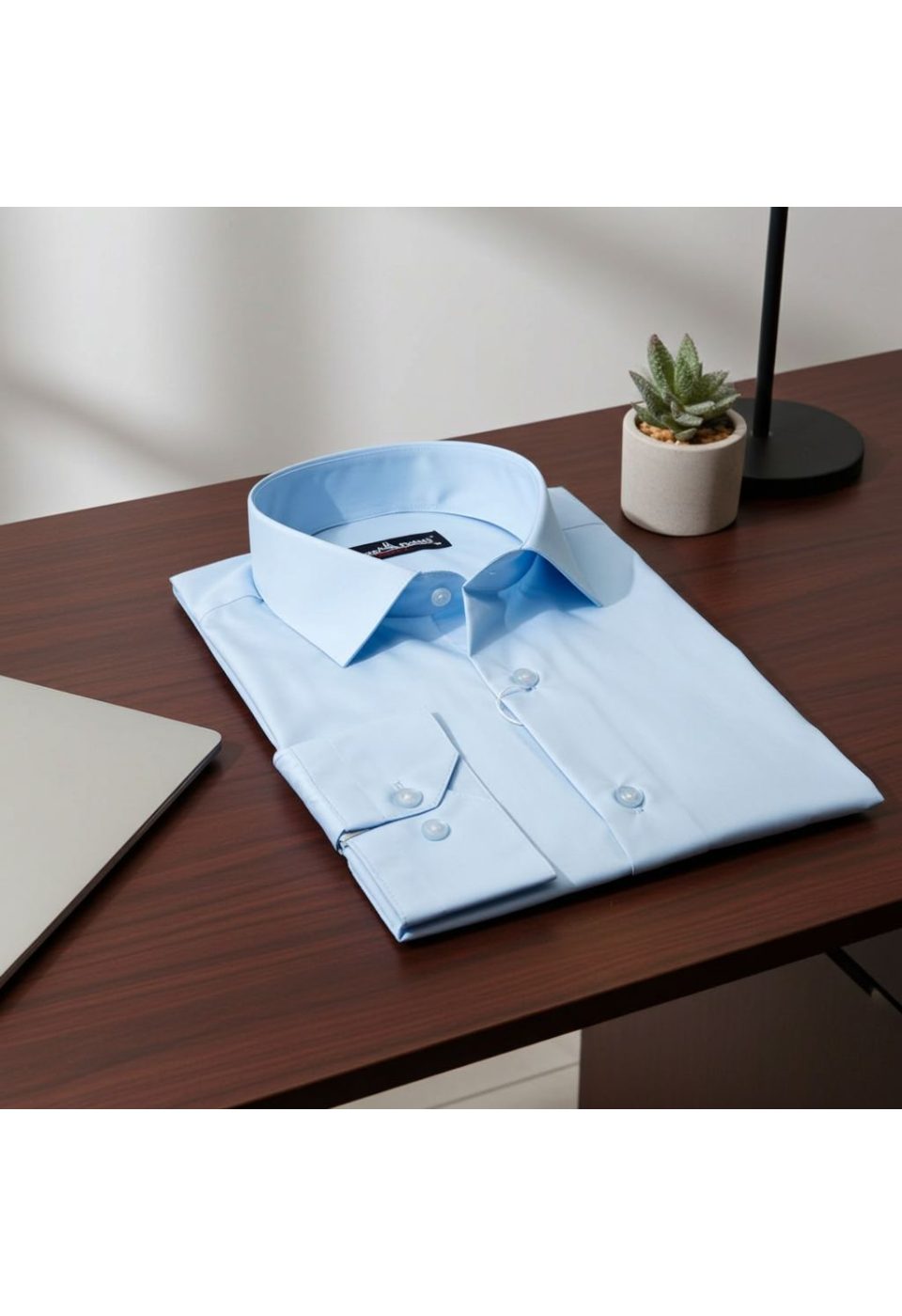 0408 CR B193 Slim Fit Uzun Kol Düz Renk Erkek Gömlek 3GMK310408B193 - Giovanni Fratelli