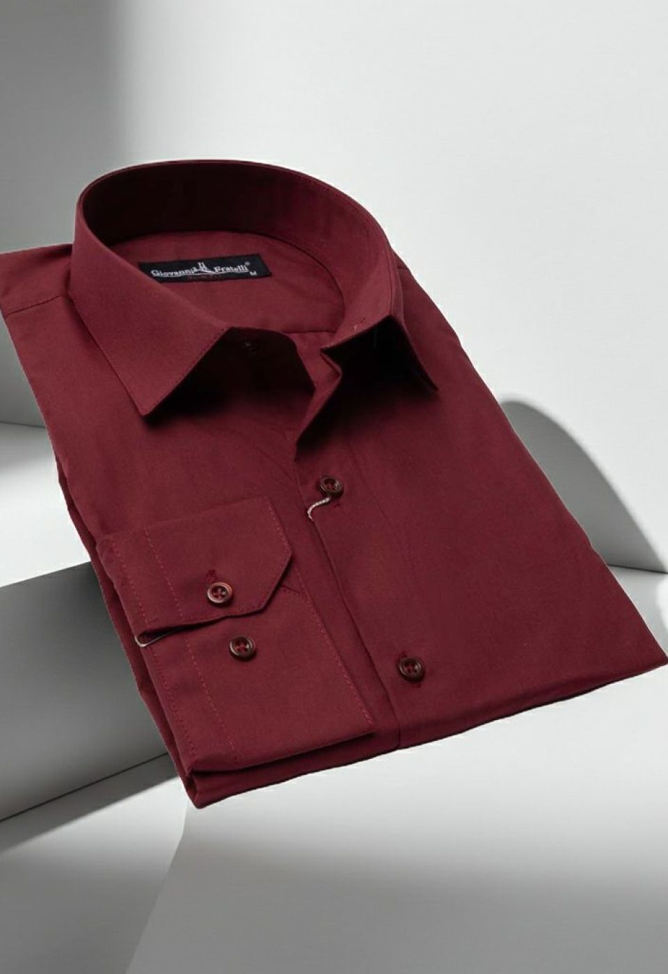 Slim Fit Uzun Kol Düz Renk Erkek Gömlek 3GMK310408B195